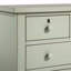 Table de chevet 4 tiroirs avec rangement - Gris antique-554809693