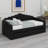 Twin Size Upholstered Daybed With Trundle,Velvet Sofabed With USB & Type-C Charging Ports, Side Storage Bag, No Box-Spring Needed-1994221581