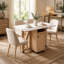Table de salle à manger pliante avec garde-robe et étagères de rangement, table de cuisine mobile et peu encombrante pour petits espaces