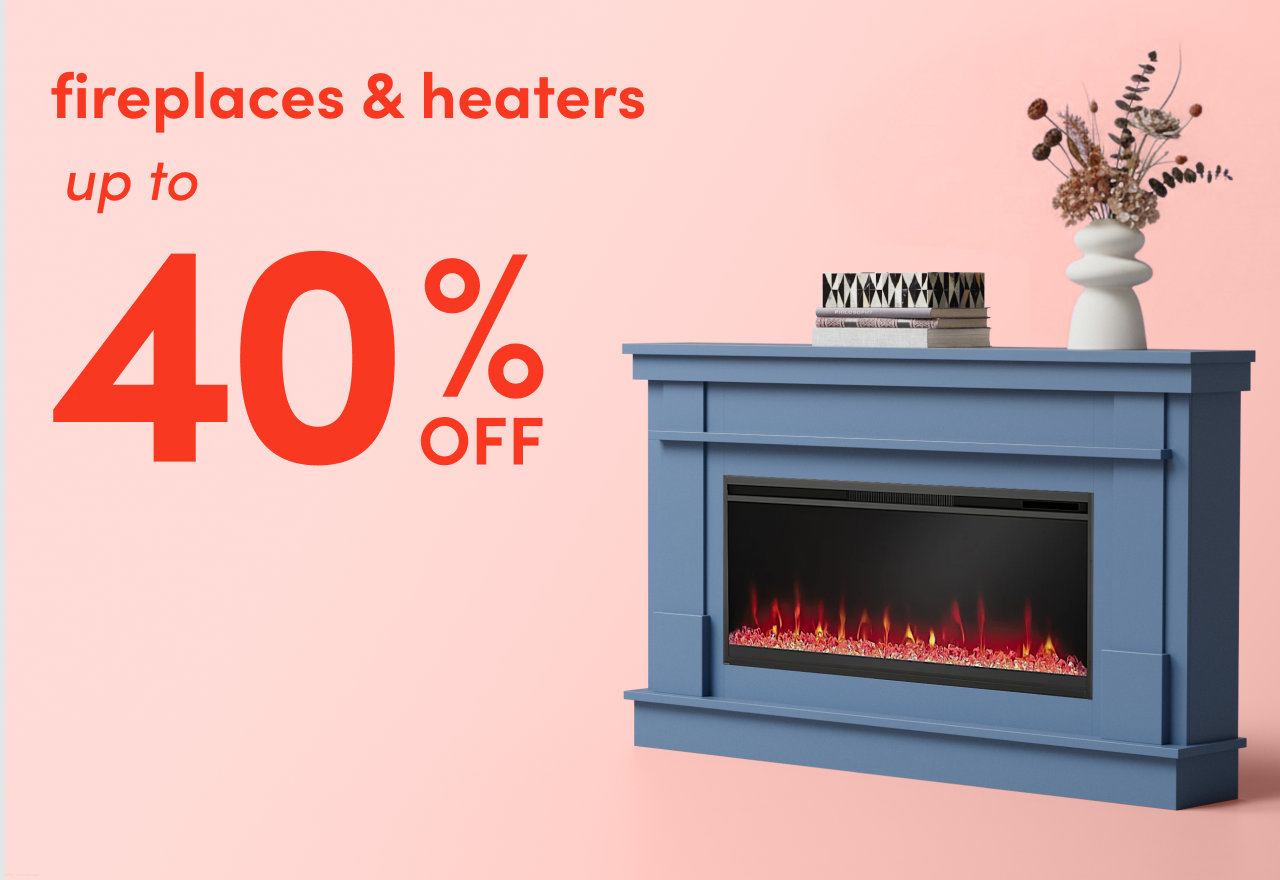 fireplace & heater clearance