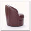 Fauteuil d'appoint pivotant en cuir-815682