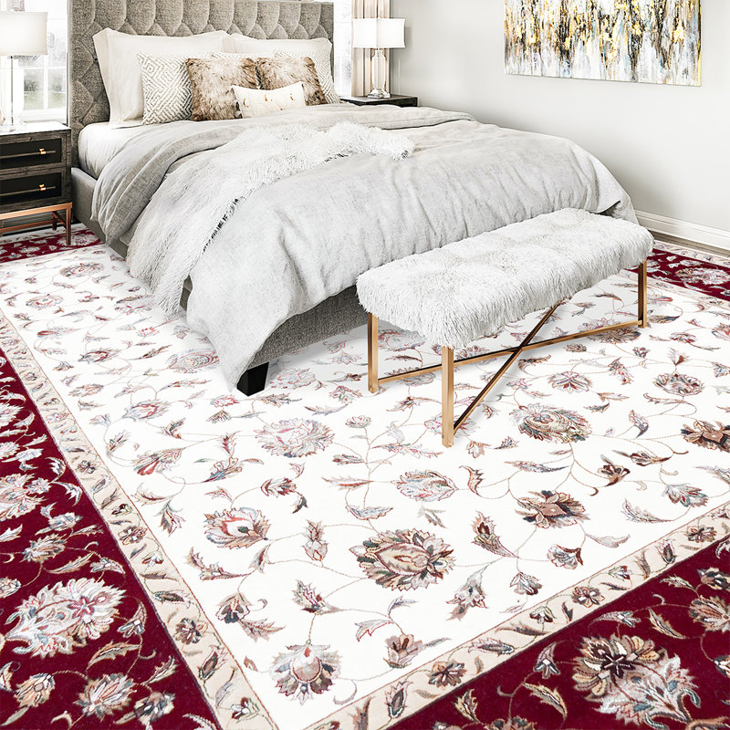 Oriental Indoor Rug, Rectangle 4' x 6'