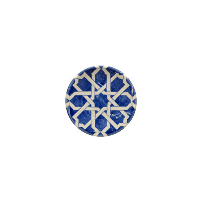 Costa Nova Elements Appetizer Plates In Algarve Blue