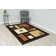 Tapis brun Adoracion