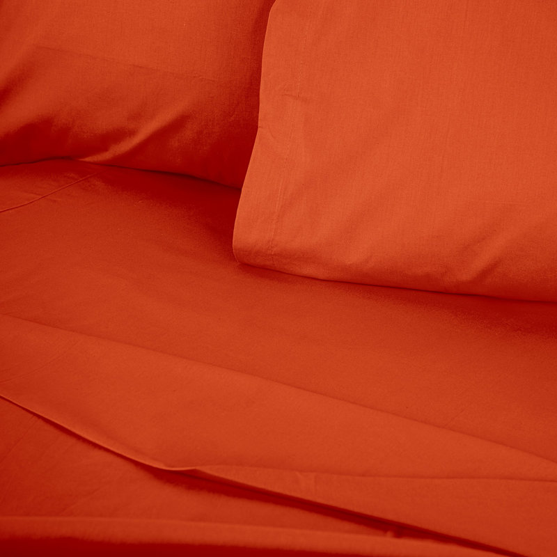 100% Cotton Ranforce Quilt Cover, Cinnamon Color, 53.1 x 78.7 inches | Soft & Durable Fabric, 145 Thread Count | Button Closure for Easy Use | Machine Washable for Convenient Care, Perfect for Cozy Bedrooms