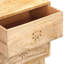 Commer 40cm W Solid Wood Bedside Table