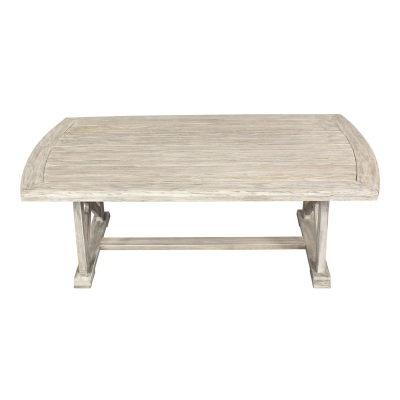 Jessica Rectangular Teak Outdoor Coffee Table , 51.18'' in. W 29.52'' in. D