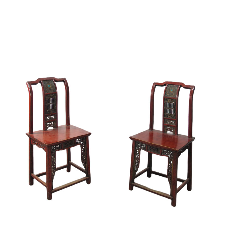 Asian Classic Solid Wood Dining Chair