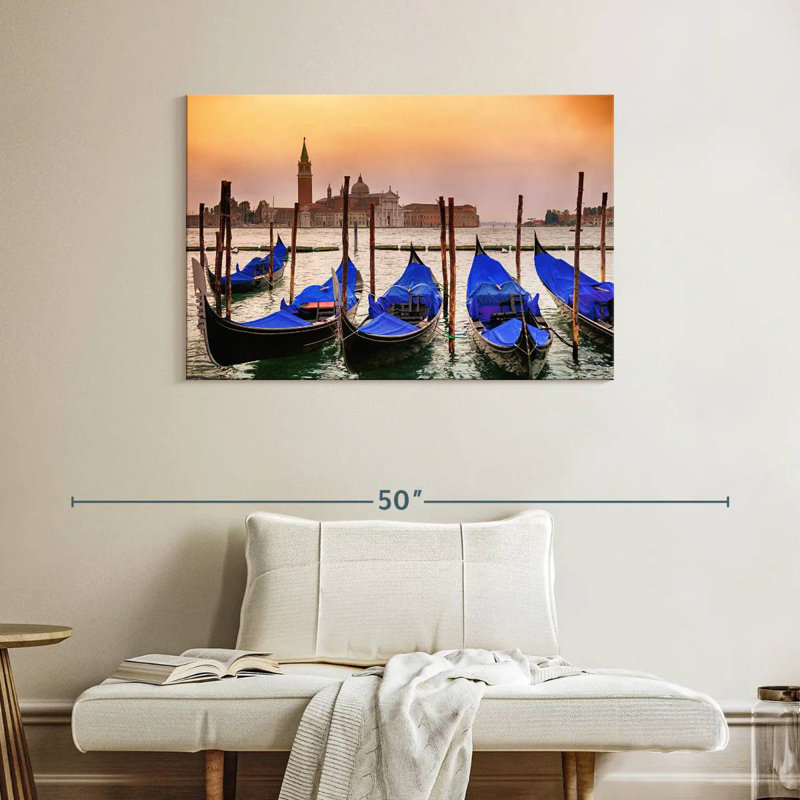 Mehar Venice Gondolas Sunset