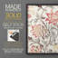 Impression florale rétro I, reproduction encadrée - bois massif-1756795430-1756795448