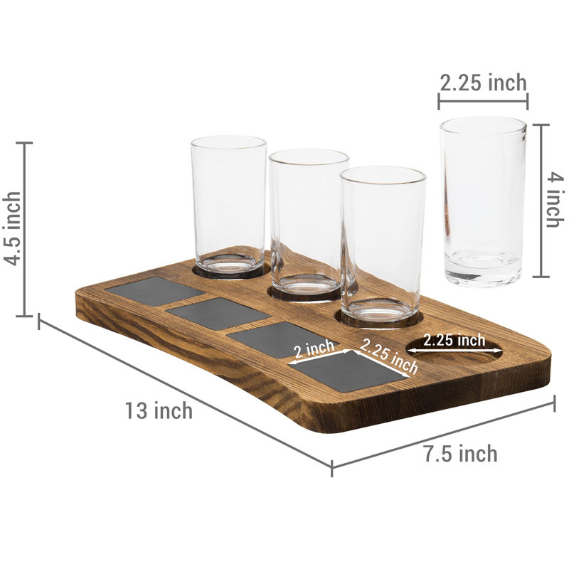 Chlodochar 6oz. Beer Flight Set