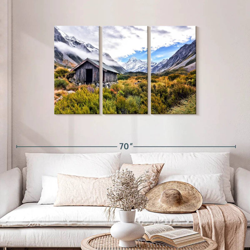 Lilie Scenic Mount Cook National Park, 28" H x 45" W