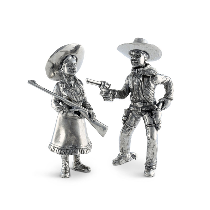Western Salt And Pepper Shaker Set