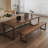 Light-walnut Rectangular Solid Wood desk-109514006