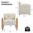 30.7'' Wide Modern Minimalist Upholstered Accent Armchair-473084494