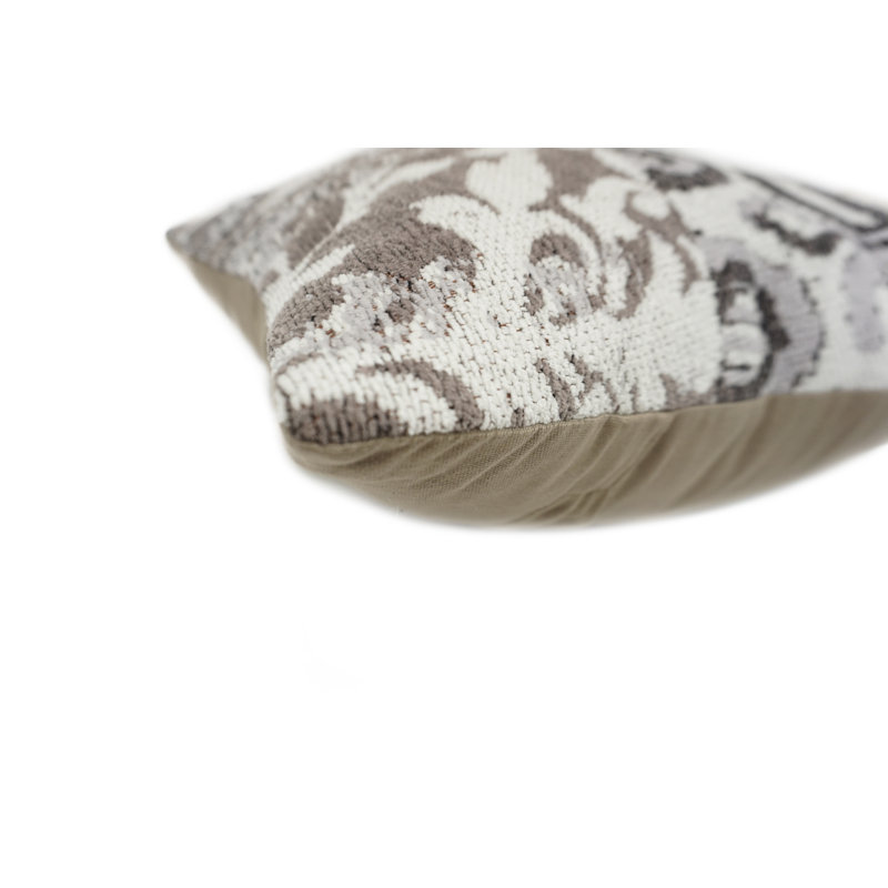 Coussin décoratif en coton, Brun