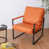 Similicuir orange est en rupture de stock