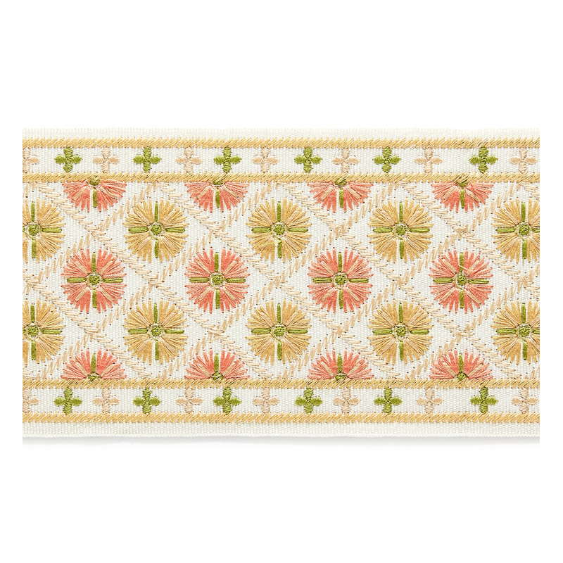 HANSEL EMBROIDERED TAPE, Citrus Twist