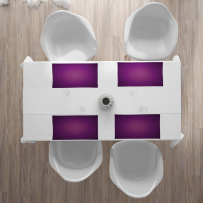 Polyester Geometric Rectangle Placemat