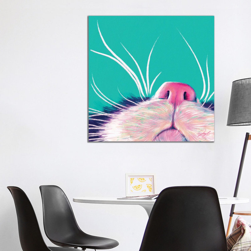 Boop - reproduction d'art murale - toile tendue, 37 po x 37 po, Toile tendue avec châssis, Sans cadre