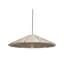Isla 1 - Light Natural Drum Pendant