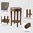 Solid Wood End Table