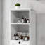 Armoire de trieuse à lessive blanche Space