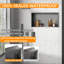 Pawela Shower Niche, Stainless Steel for Bathroom Organiser, 30 x 61cm Shower Shelf-1820130407
