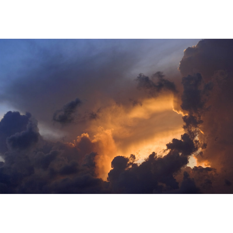 Sunset Storm by Barcin, 12" H x 18" W