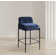 Brixen Upholstered Counter Stool with Metal Frame
