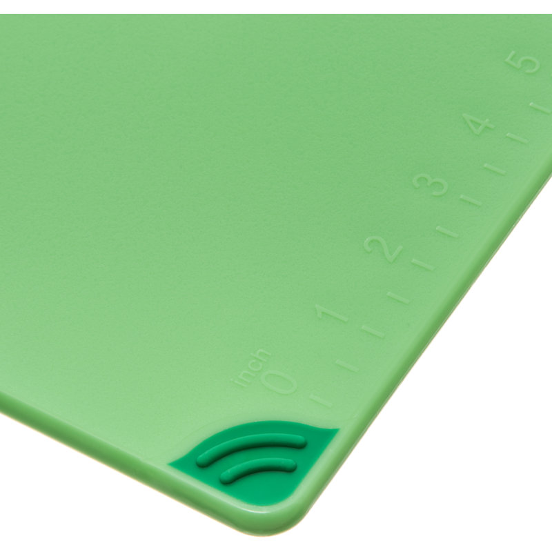 Planche à découper Saf-T-Grip, Vert, L 6 po x L 9 po