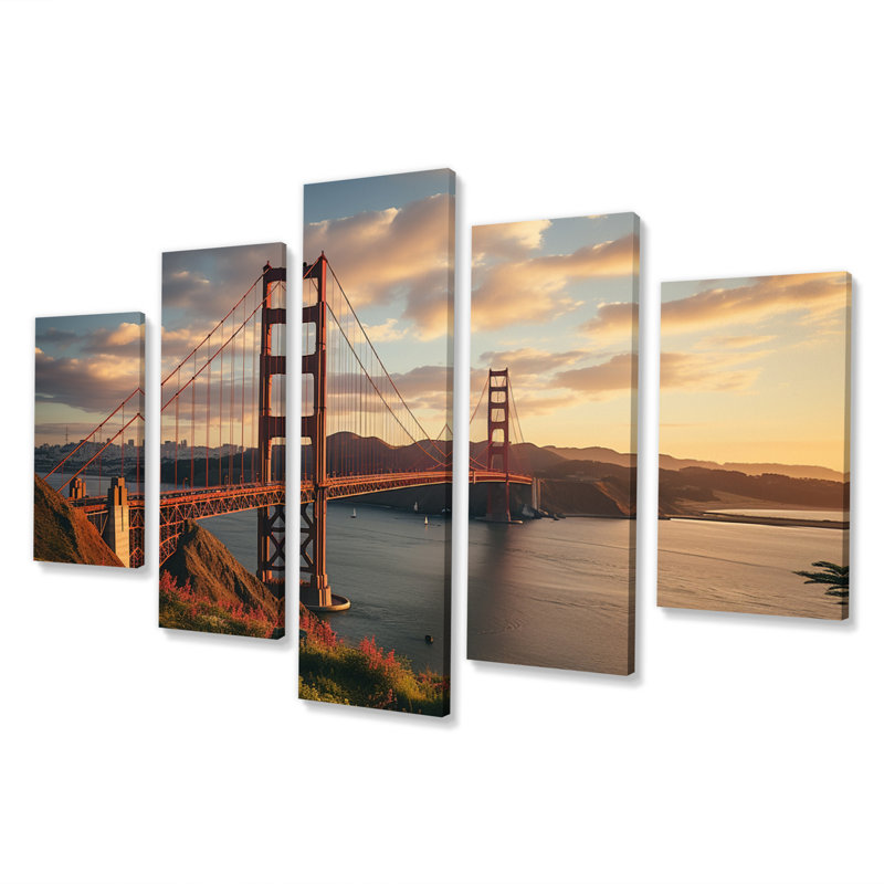 Chaisson - American Canvas Print - 5 Panels