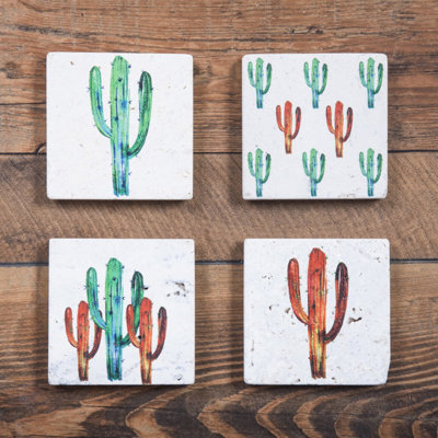 Stoneware Square 1 Piece Coaster