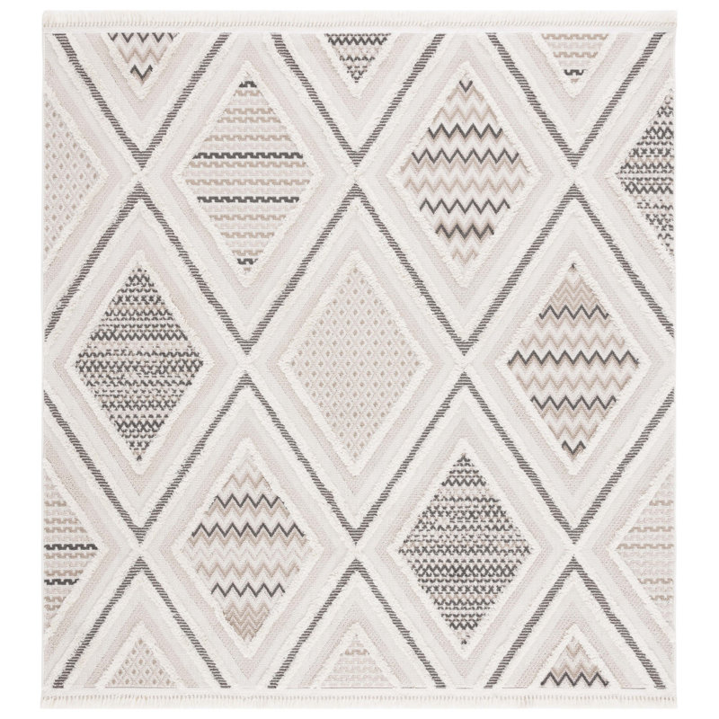Urban Performance Geometric Rug, Square 6'7"