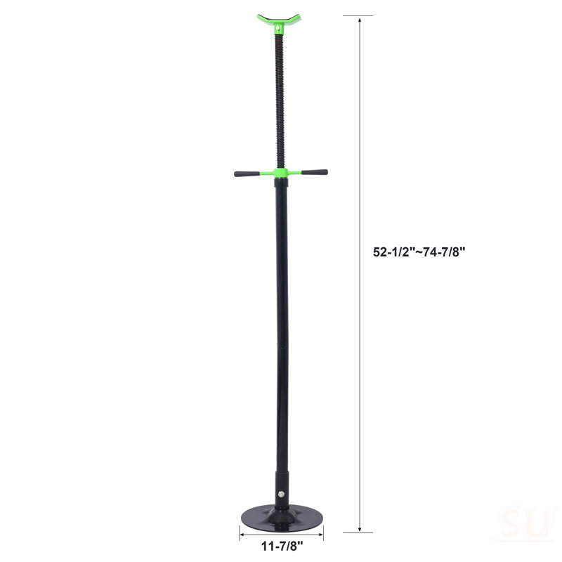 Support de levage sous le treuil Capacité de levage de 3/4 de la capacité de 1650 lb de 52 1/2 à 74 7/8 po