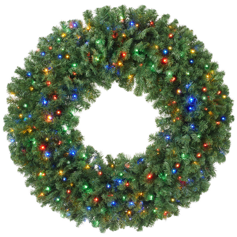 Faux Wreath, 60" W x 60" H x 4.75" D