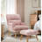 Maybery 44.1''Wide Modern Soft Upholstered Standard Reclining Accent Chair With Ottoman-877550734