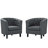 Modway Prospect Upholstered Fabric Armchair Set-610316111