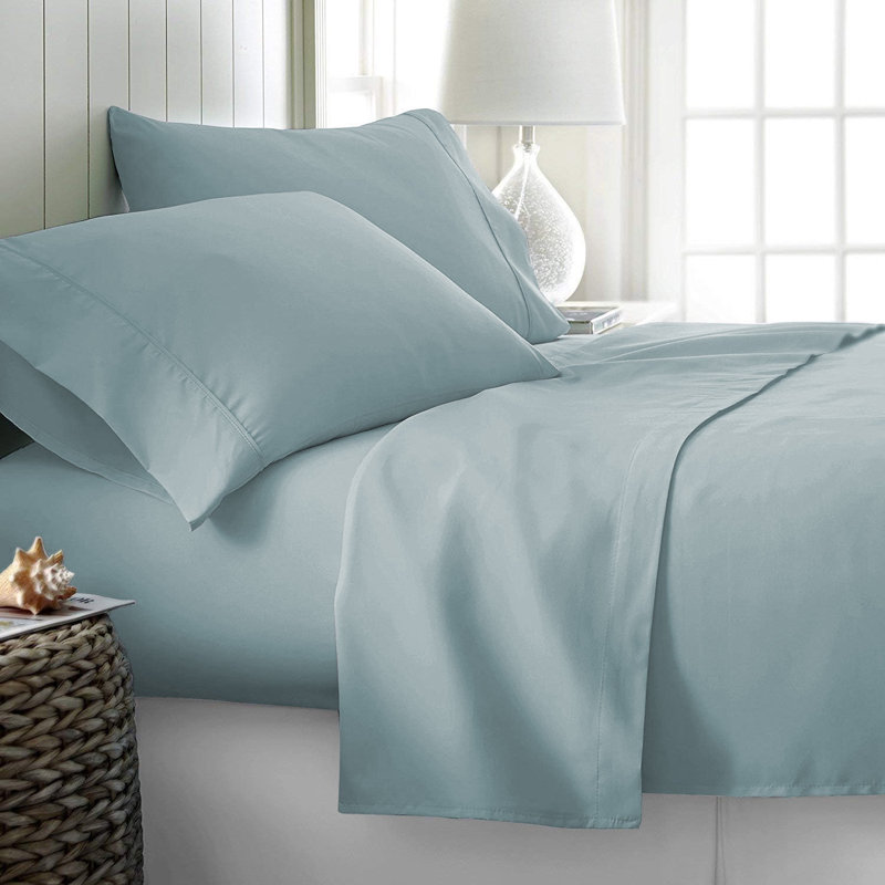 Ensemble de draps en microfibre Paarizaat 9000 Series, Grand, Bleu clair