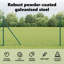 Vidaxl Fence Posts 7 Pcs Diameter32 Mm Galvanised Steel-2099660739-2099660763