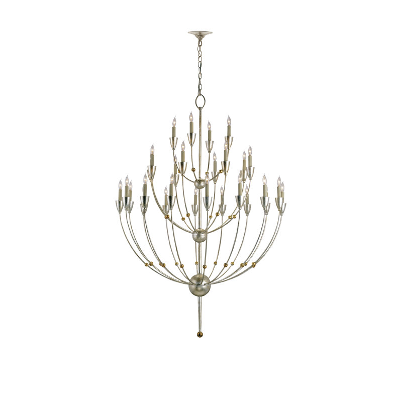 Paradox 28 - Light Dimmable Tiered Chandelier