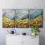 Lanscape Study Series LX III - Ensemble de toiles tendues avec châssis Premium - Prêt à être accroché-2077228342