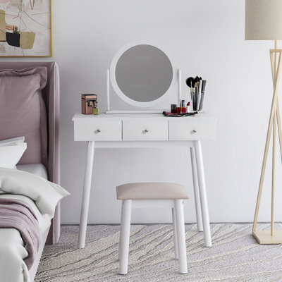 Wirt Dressing Table with Mirror