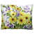 Jaune / vert / floral mauve
