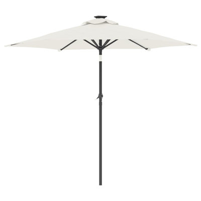 Beach Parasol with Crank Lift