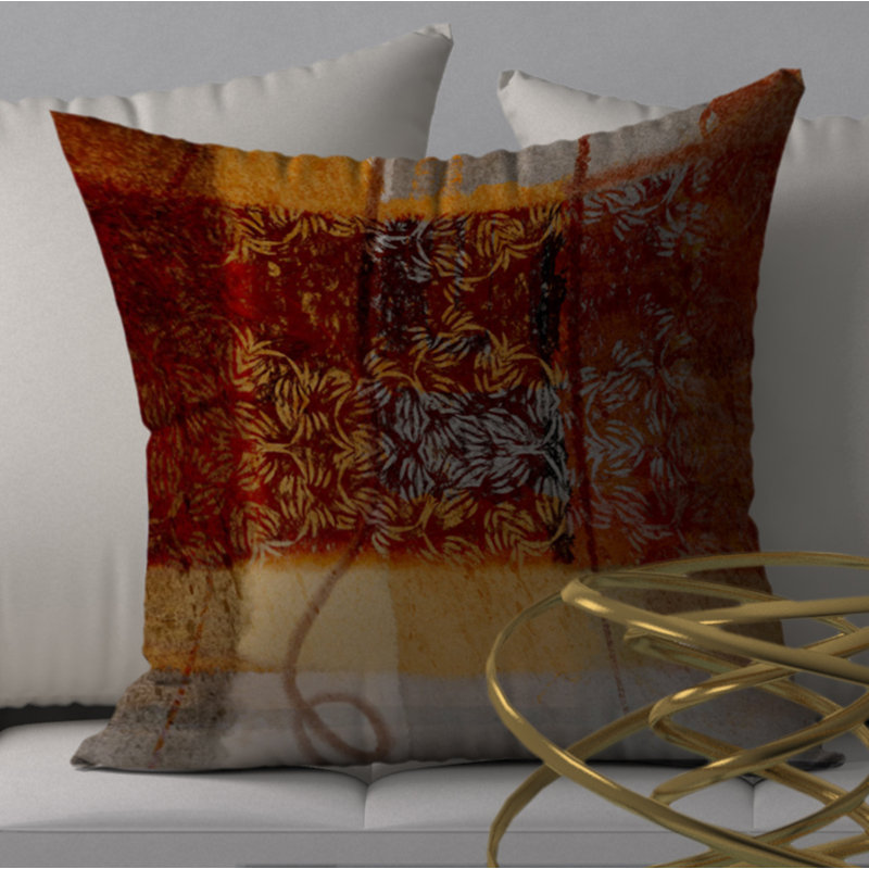 Housse de coussin carrée/insert, 24 po x 24 po