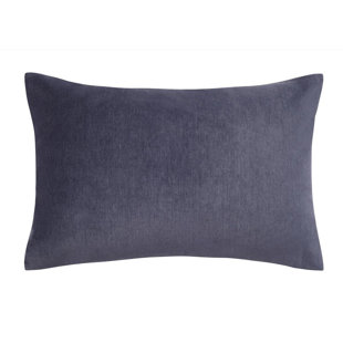 Heathered Velvet Rectangular Pillow Cover & Insert