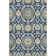 Premium Machine Washable Prisco Navy Rug