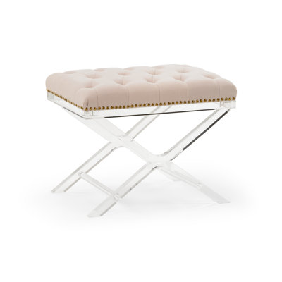 Plastic Vanity Stool by Chelsea House