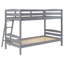 Lit superposé simple en bois Jawid Kids